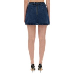 DENIM MINISKIRT