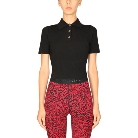 POLO SHIRT WITH LOGO BUTTONS