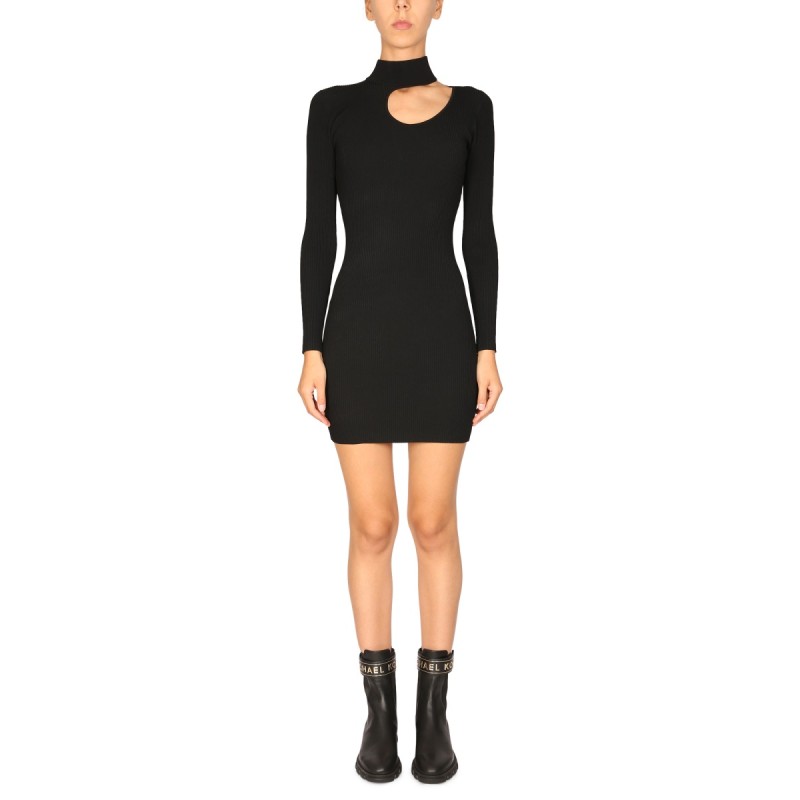 DRESS WITH CUT OUT DETAIL