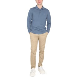 POLO WITH LOGO PATCH