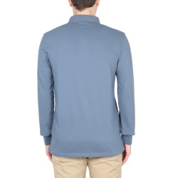 POLO WITH LOGO PATCH