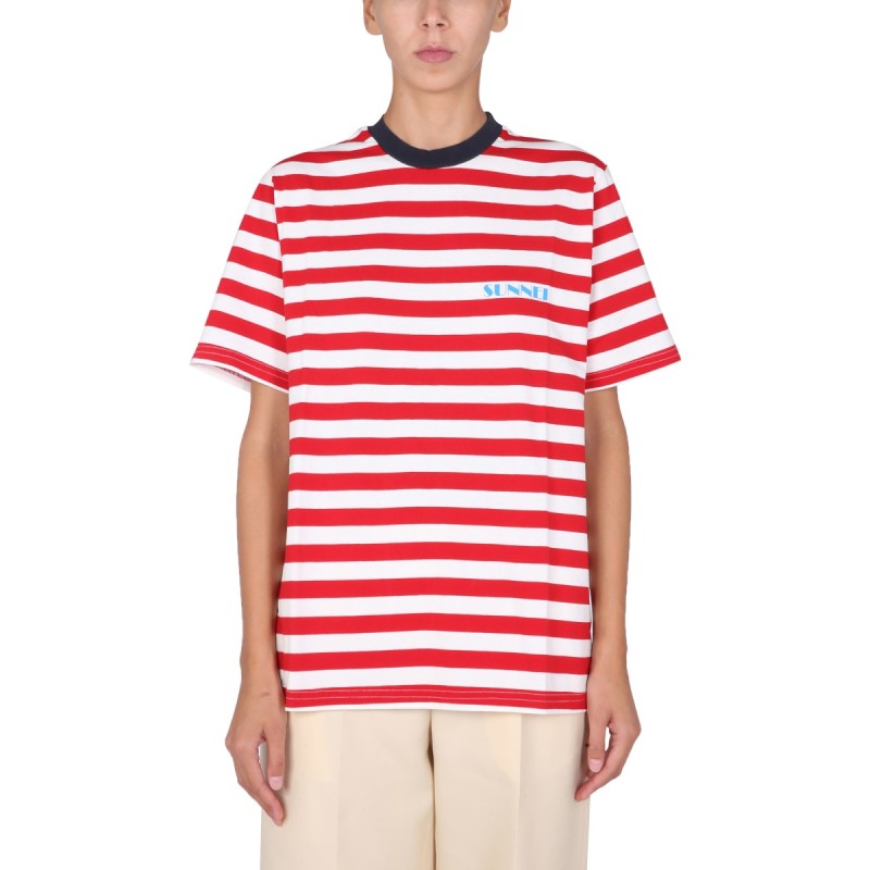 T-SHIRT WITH MINI LOGO