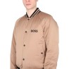 BOMBER JACKET WITH LOGO