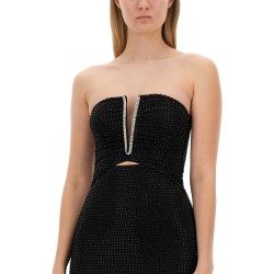 DRESS WITH RHINESTONES