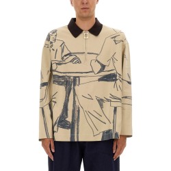 RUGBY POLO SHIRT WITH PRINT