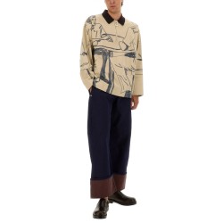 RUGBY POLO SHIRT WITH PRINT