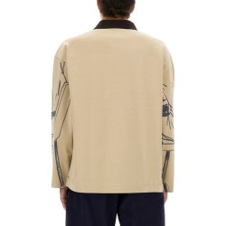 RUGBY POLO SHIRT WITH PRINT