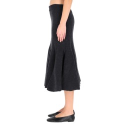 CASHMERE MIDI SKIRT
