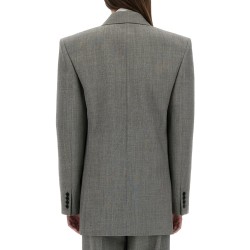 WOOL CHINÉ JACKET