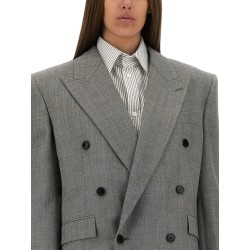WOOL CHINÉ JACKET