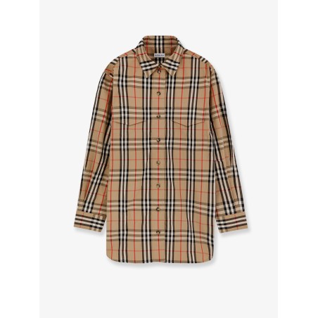 Cotton shirt with Check print