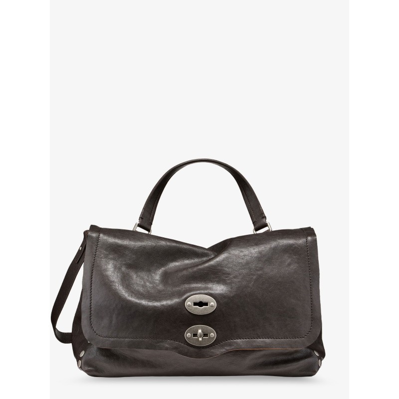 Postina leather shoulder bag