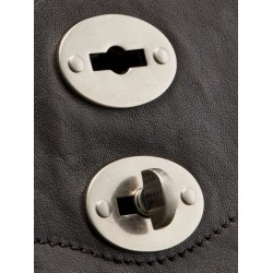 Postina leather shoulder bag