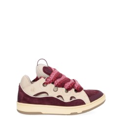 LEATHER "CURB" SNEAKER