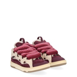 LEATHER "CURB" SNEAKER