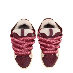 LEATHER "CURB" SNEAKER