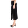 SILK MIDI SKIRT