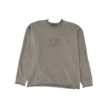 SWEATSHIRT WITH EMBOSSED LOGO