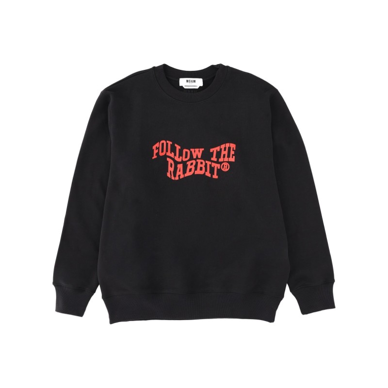 "FOLLOW THE RABBIT" SWEATSHIRT