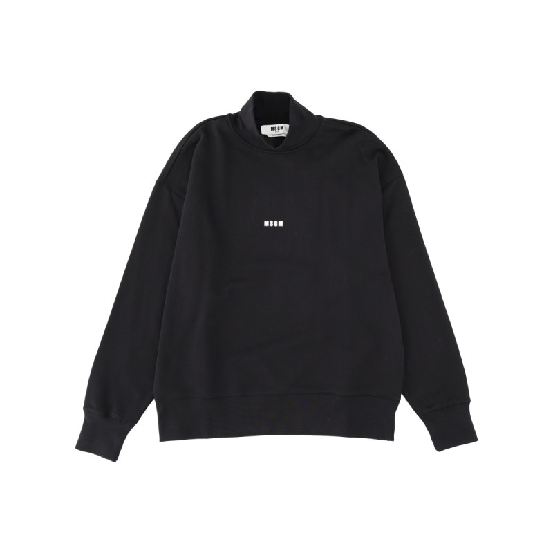 SWEATSHIRT WITH MICRO LOGO