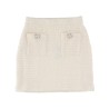 WOOL MINISKIRT