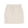 WOOL MINISKIRT