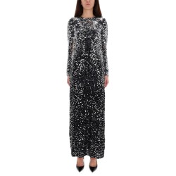 LONG DRESS WITH SEQUINS
