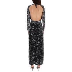 LONG DRESS WITH SEQUINS