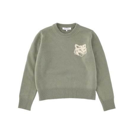 "FOX HEAD" SWEATER
