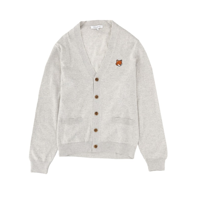 "FOX HEAD" CARDIGAN