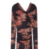 LONG DRESS WITH FLORAL PRINT