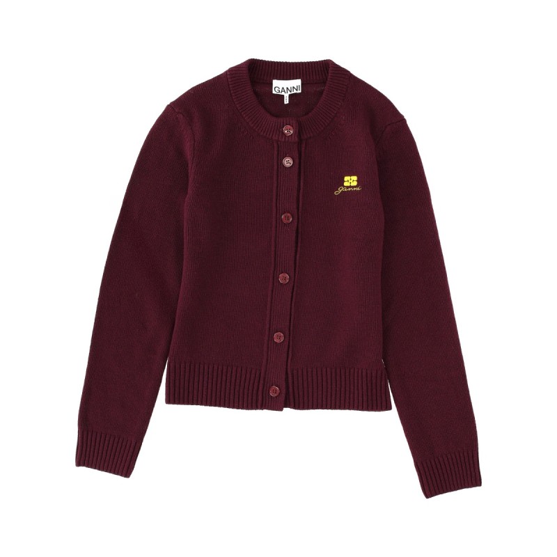 CARDIGAN WITH LOGO