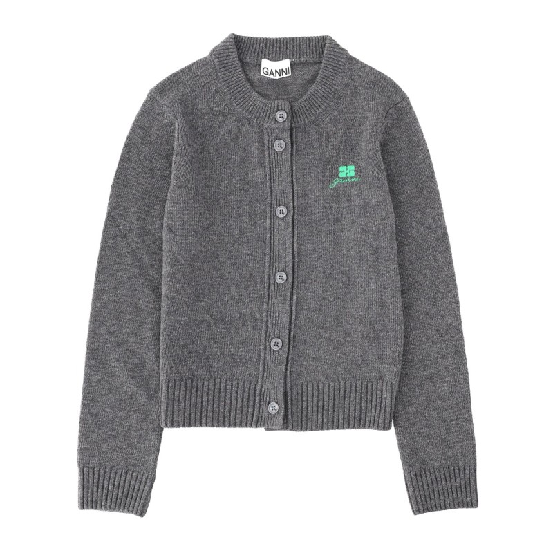 CARDIGAN WITH LOGO