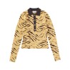 POLO SHIRT WITH "ZEBRA" PRINT
