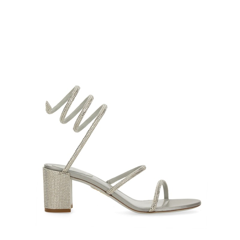 "CLEO" SANDAL WITH CRYSTALS