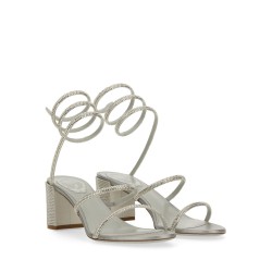 "CLEO" SANDAL WITH CRYSTALS