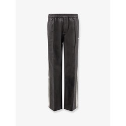 Wool blend trousers with iconic detail on the side