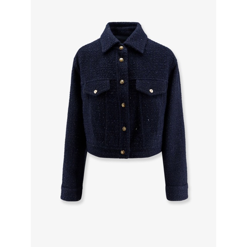 Gelato jacket with lurex effect