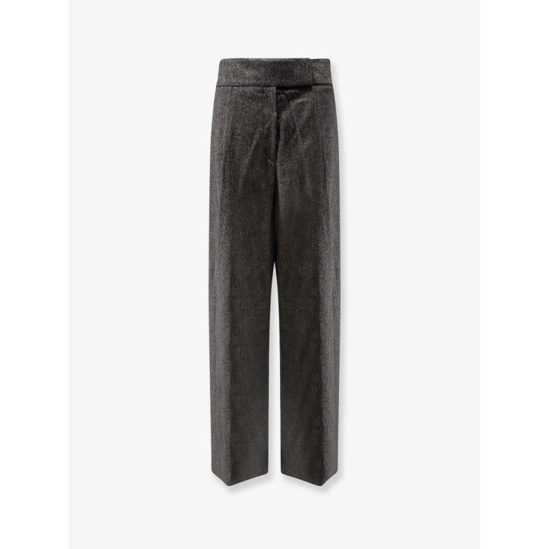 Telda viscose and virgin wool trousers