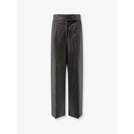Telda viscose and virgin wool trousers