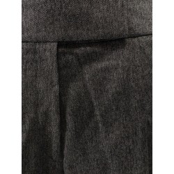Telda viscose and virgin wool trousers