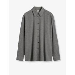 Viscose blend shirt