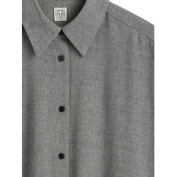Viscose blend shirt