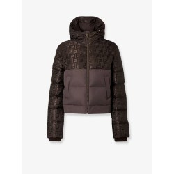 FF Jacquard nylon down jacket