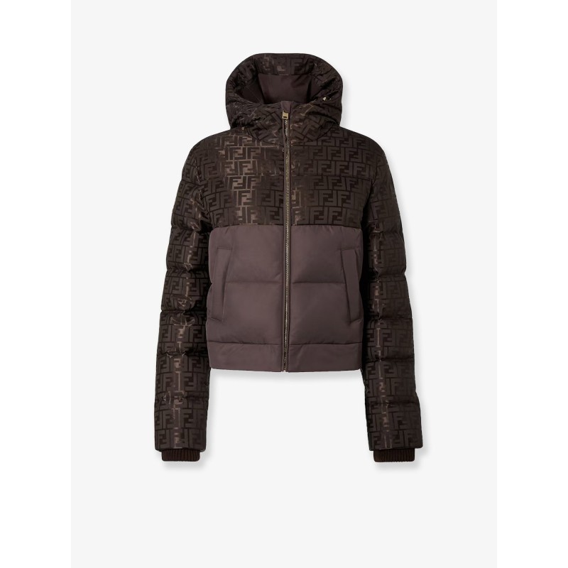 FF Jacquard nylon down jacket