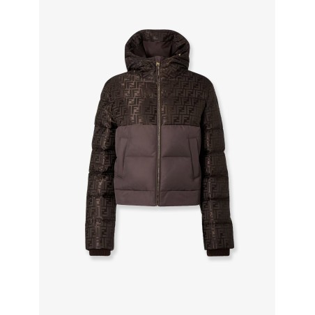 FF Jacquard nylon down jacket