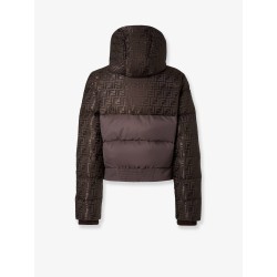 FF Jacquard nylon down jacket