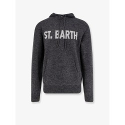 Jack wool sweatshirt with front logo inlay