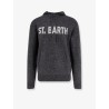 Jack wool sweatshirt with front logo inlay