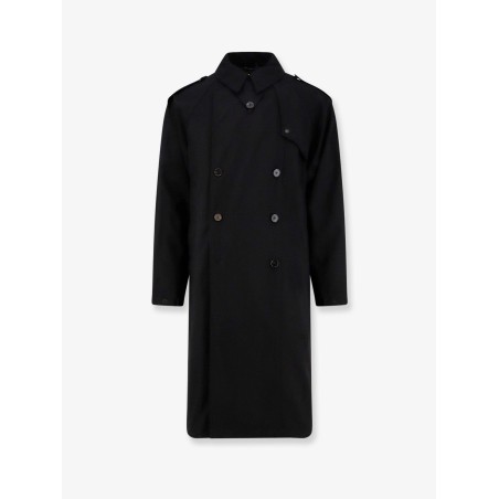 Luca Drill Superfine Wool 2 Layers Coat